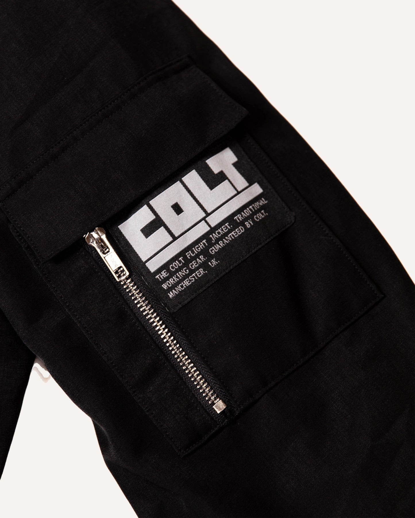 Clasped Flight Jacket