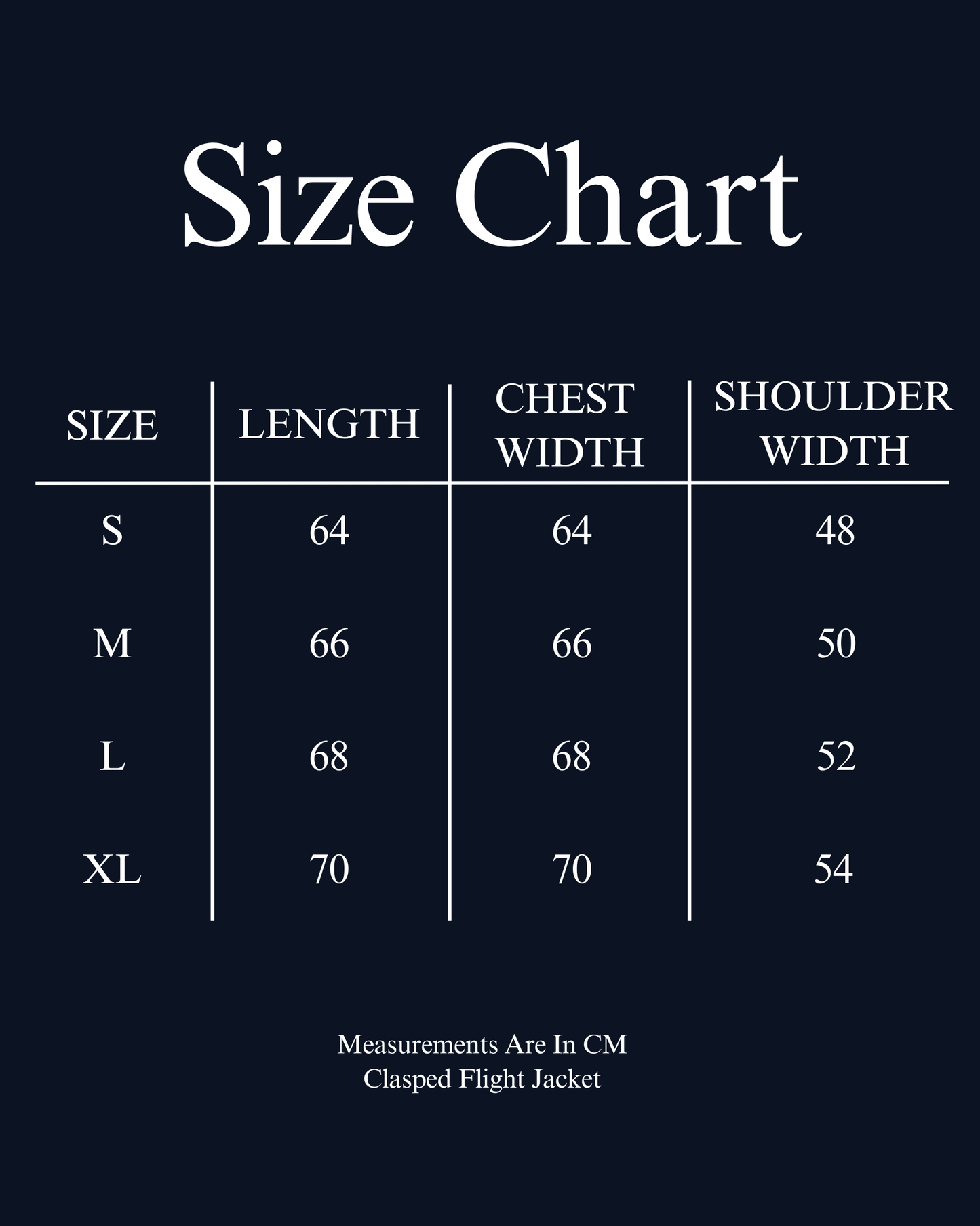 Clasped Flight Jacket