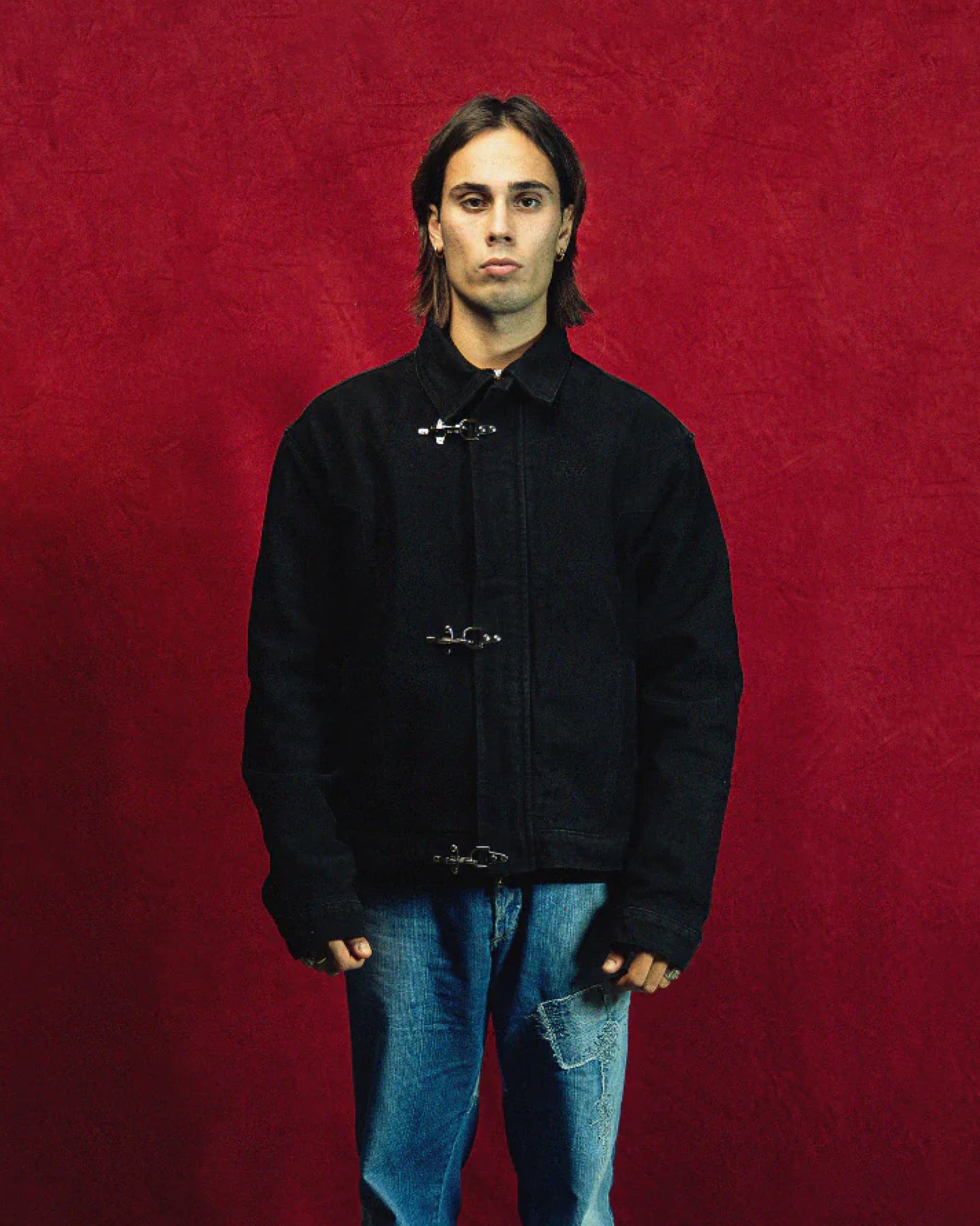 Clasped Fireman’s Jacket