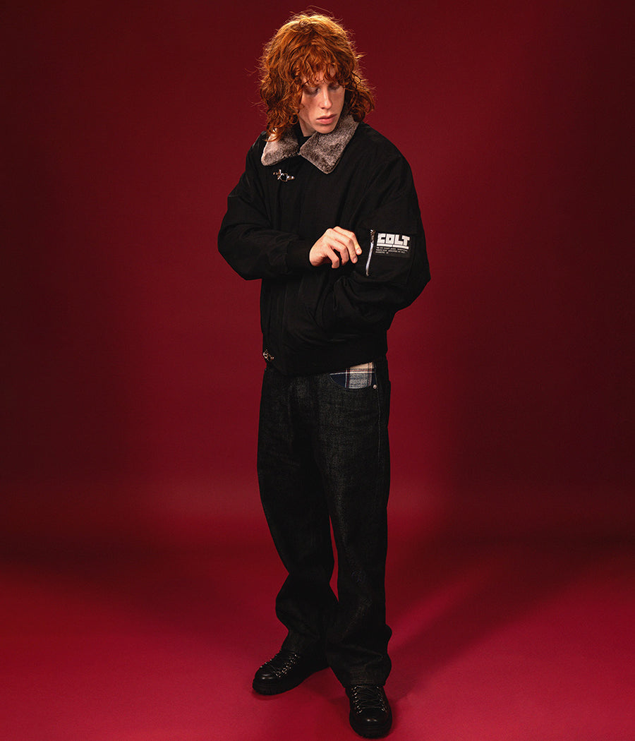 Clasped Flight Jacket