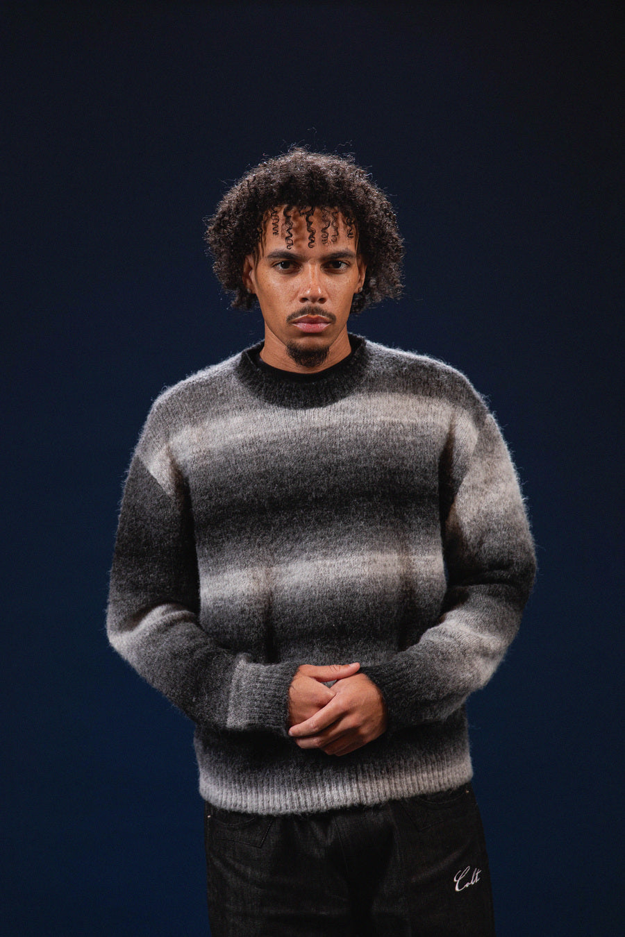 Brushed Mohair Knit
