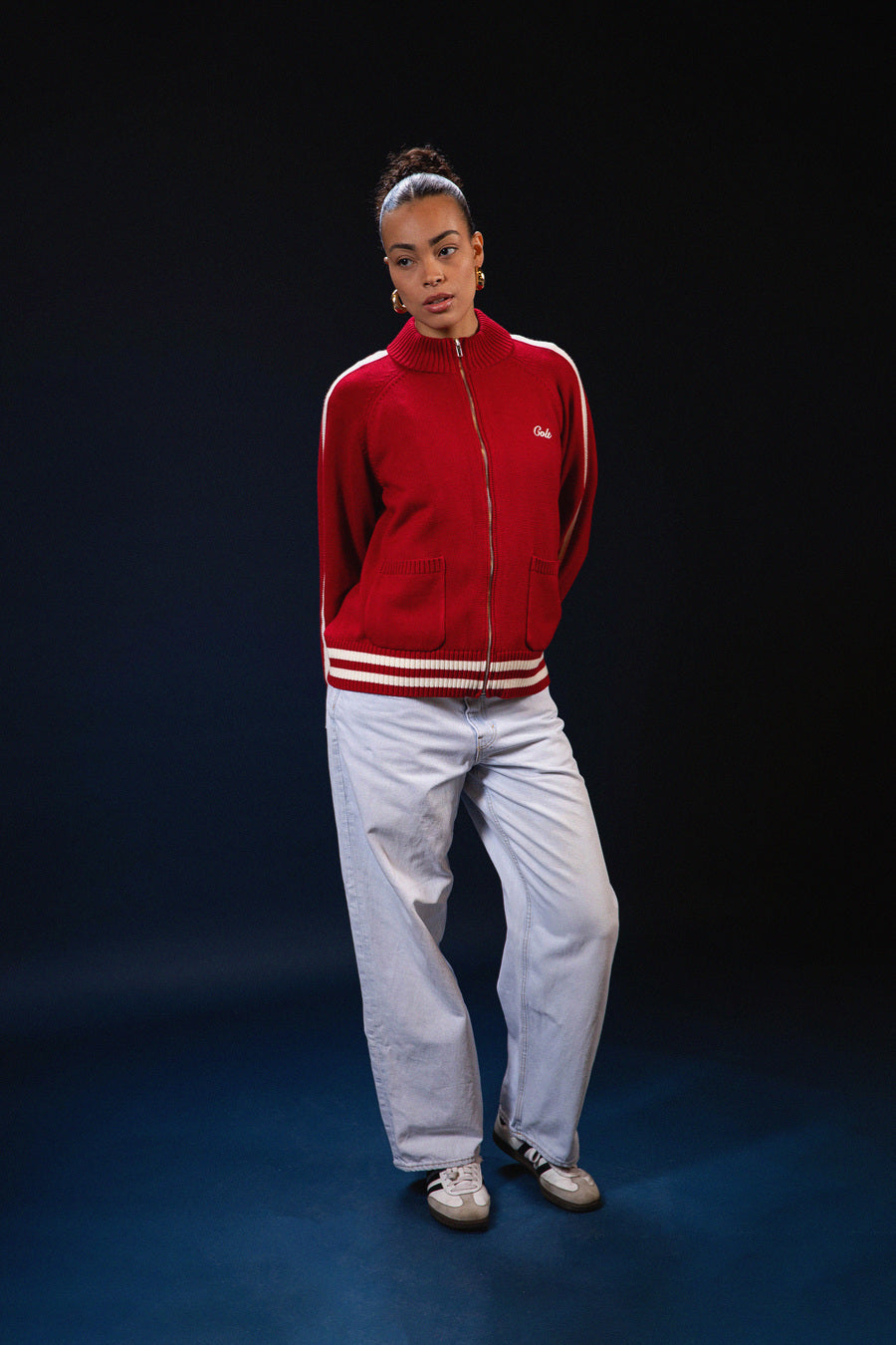 Knitted Track Jacket