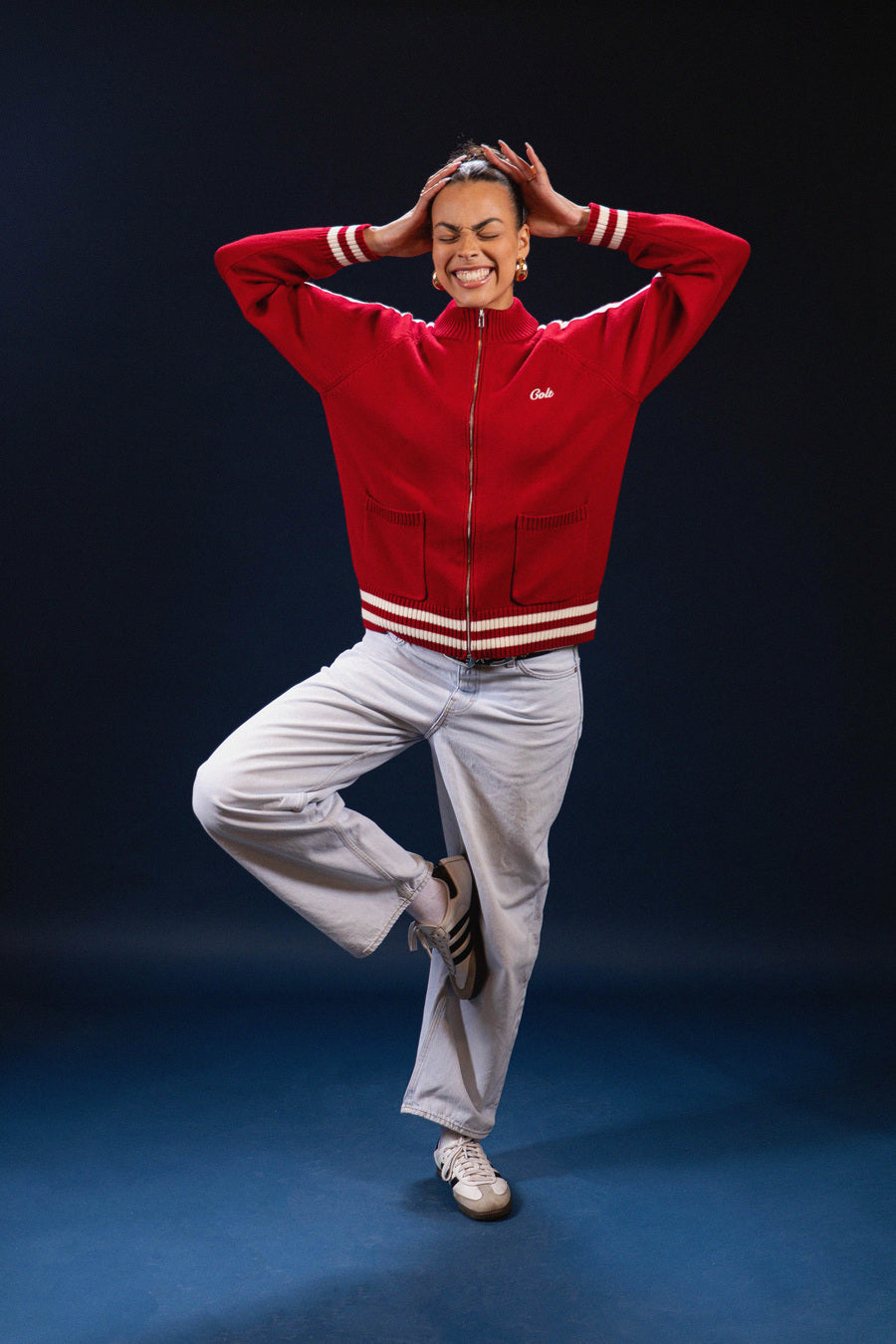 Knitted Track Jacket