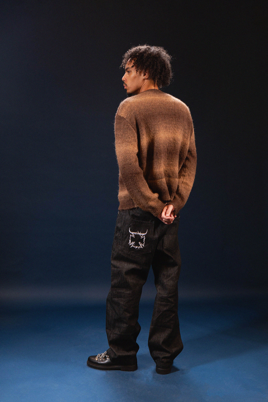 Brushed Mohair Knit