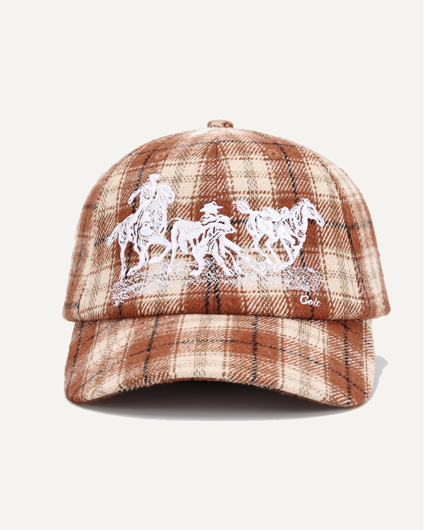 Plaid Cattle Run 5 Panel