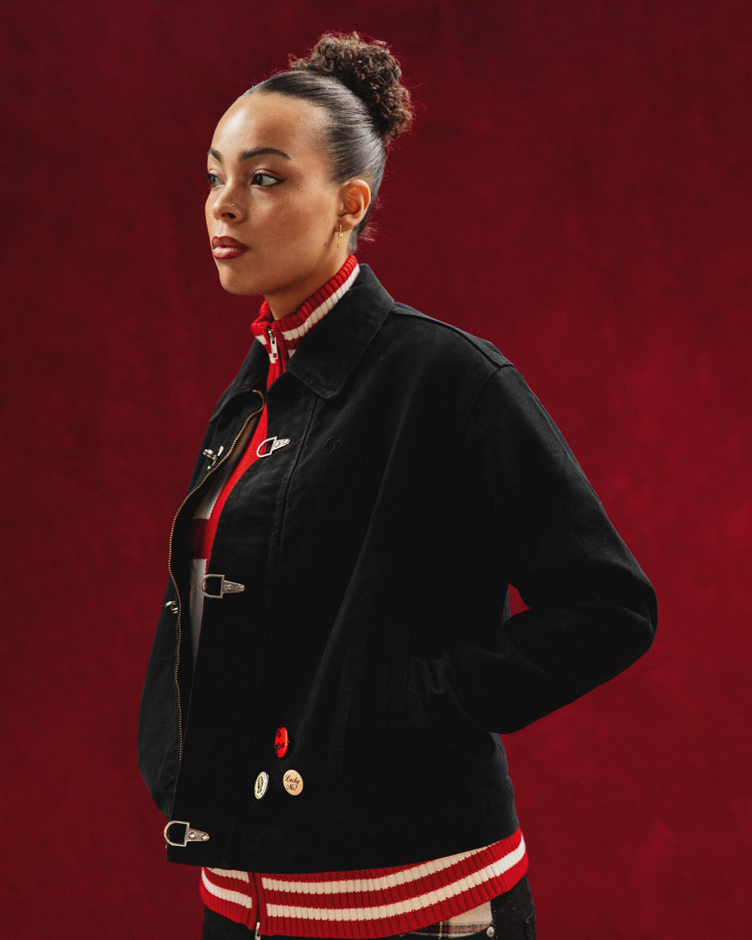 Clasped Fireman’s Jacket