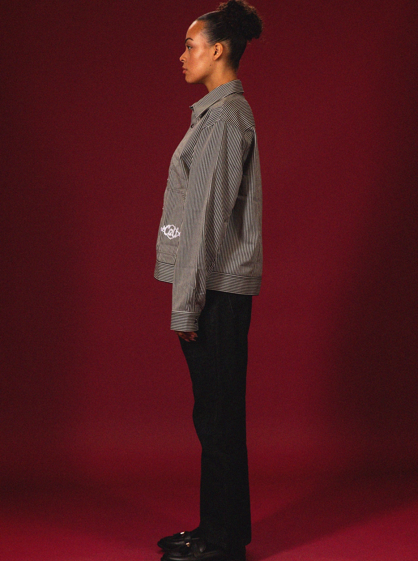 Pinstripe Chore Jacket