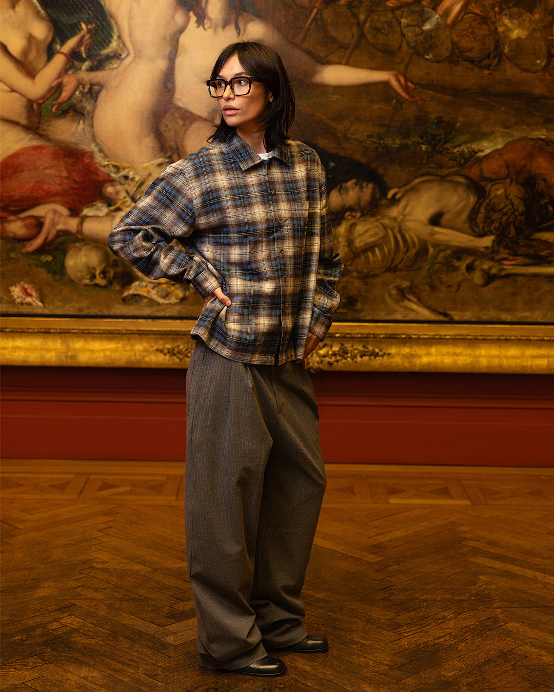 Yuppie Pleated Pants
