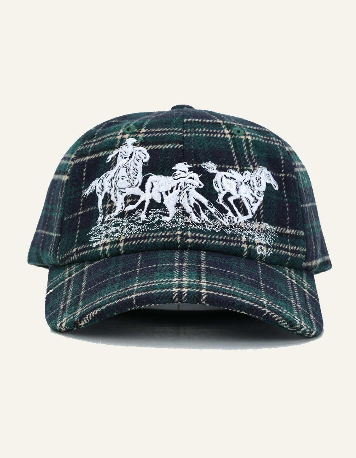 Plaid Cattle Run 5 Panel