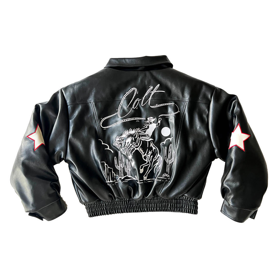 Varsity Leather Stadium Jacket