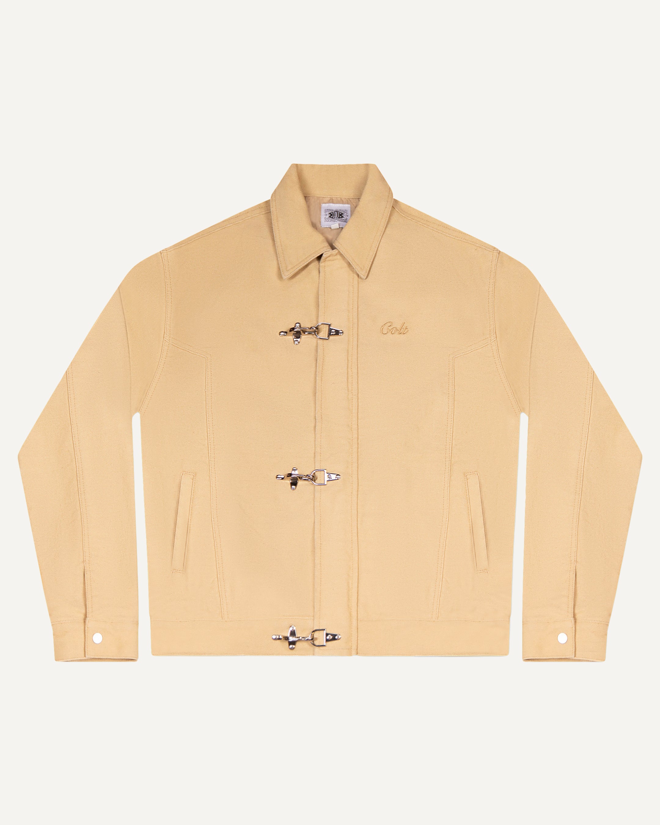 Clasped Jacket (Beige Sale)