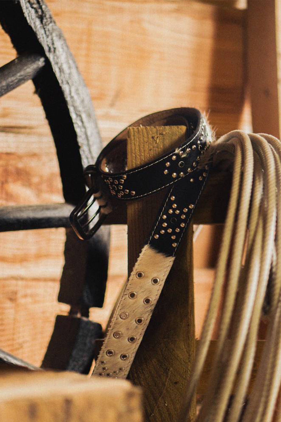 Rhinestone Cattlemans Belt