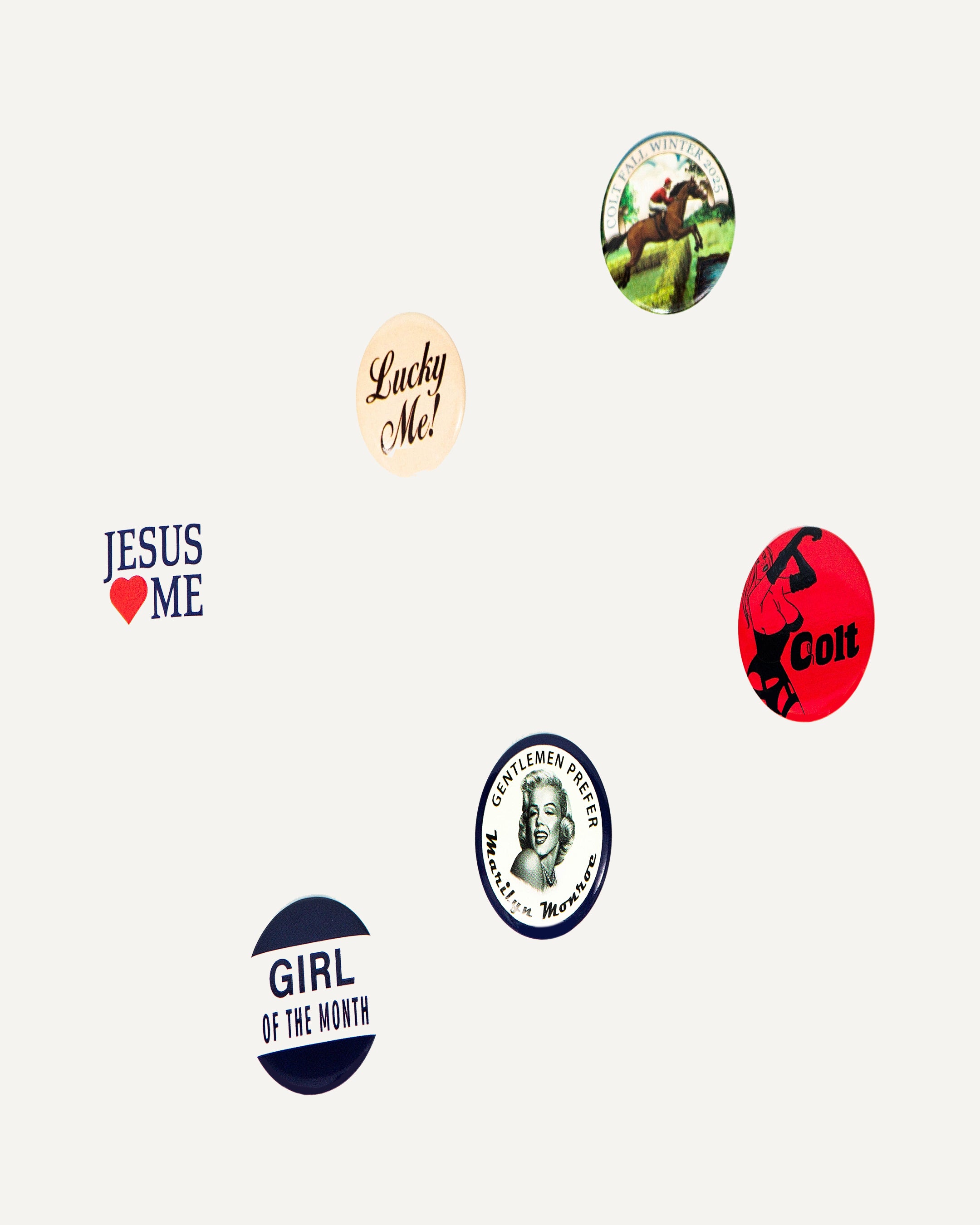 Pin Pack (Pack of 6 + 1 Unseen Pin)