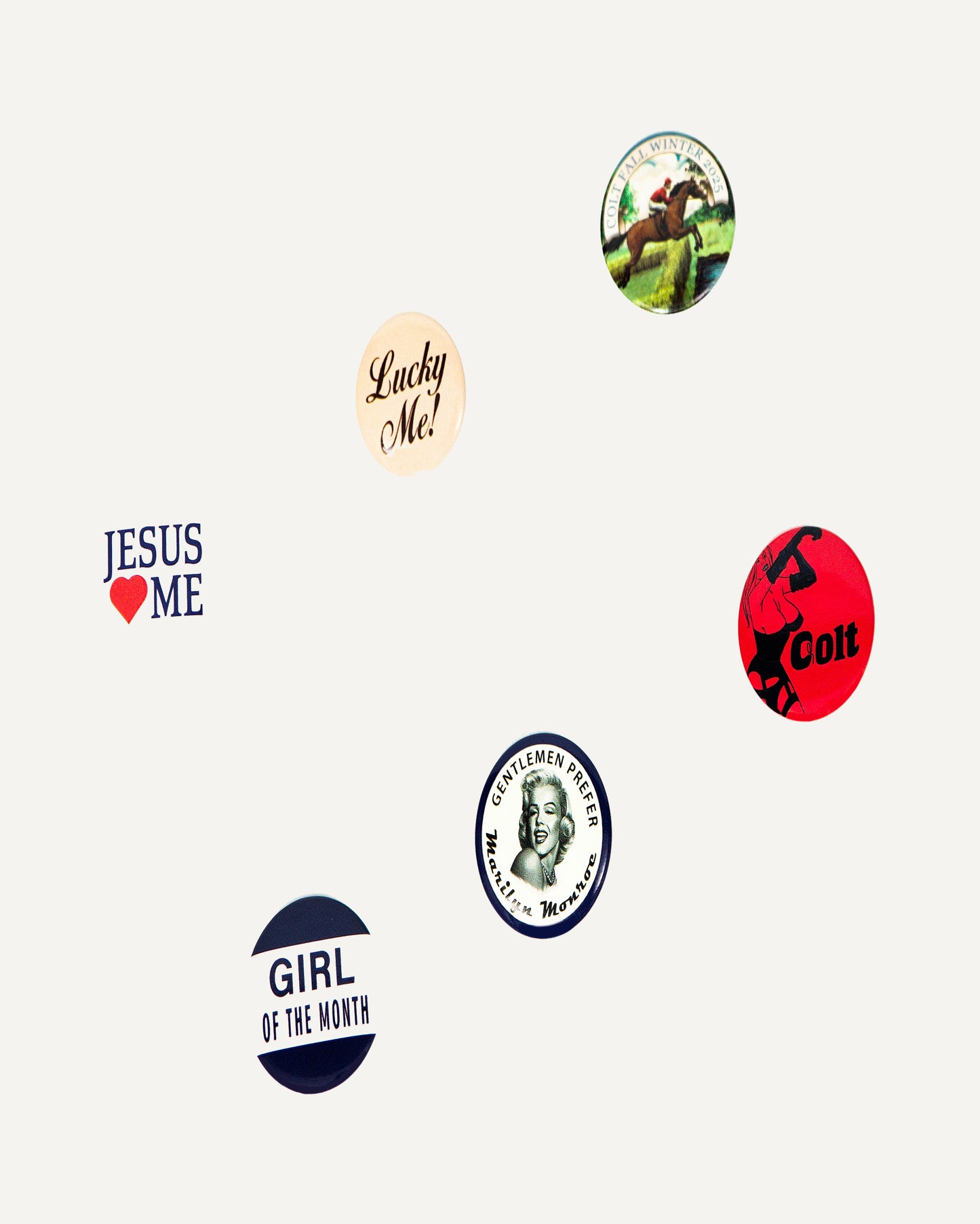 Pin Pack (Pack of 6 + 1 Unseen Pin)