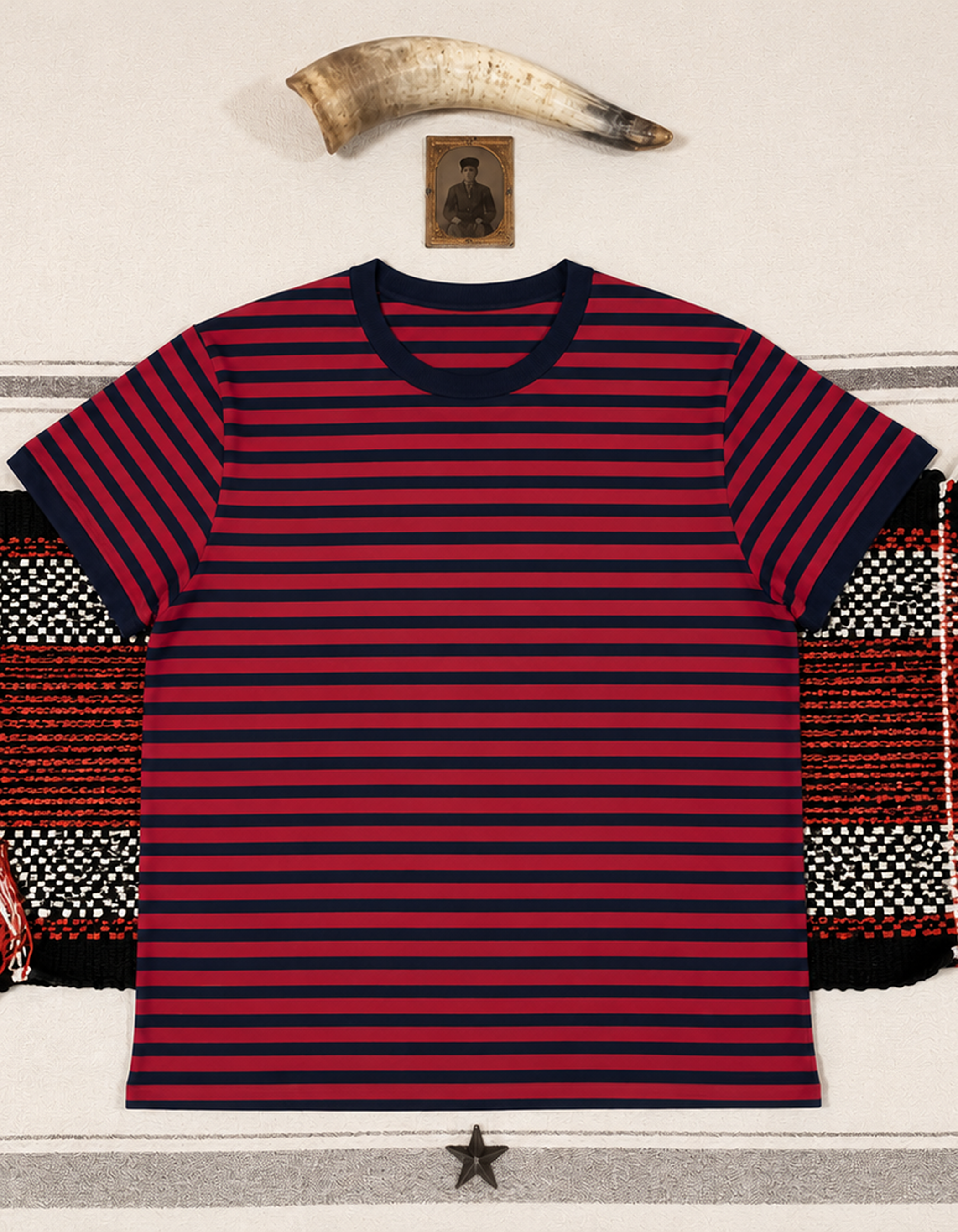 Striped Tour Tee