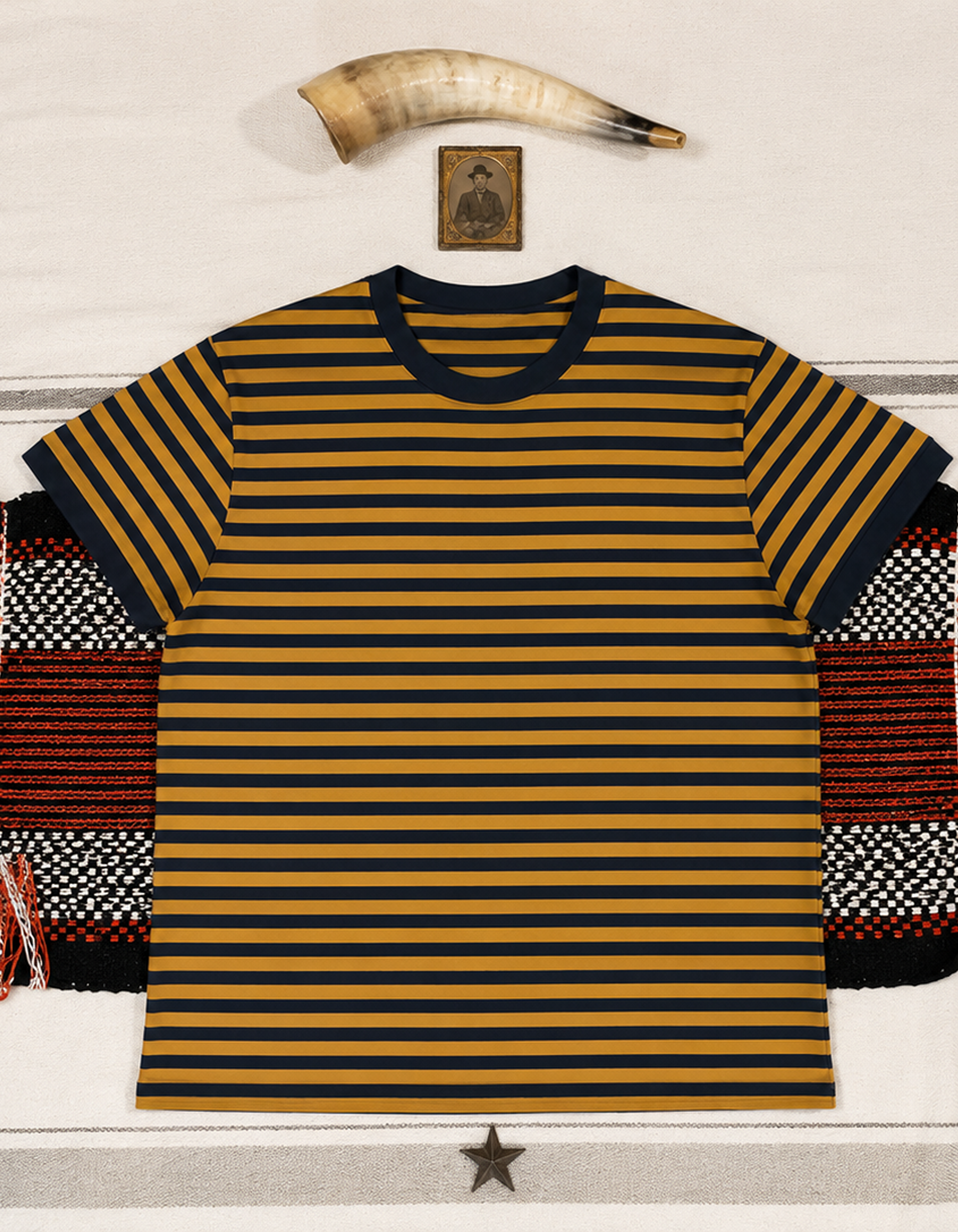 Striped Tour Tee