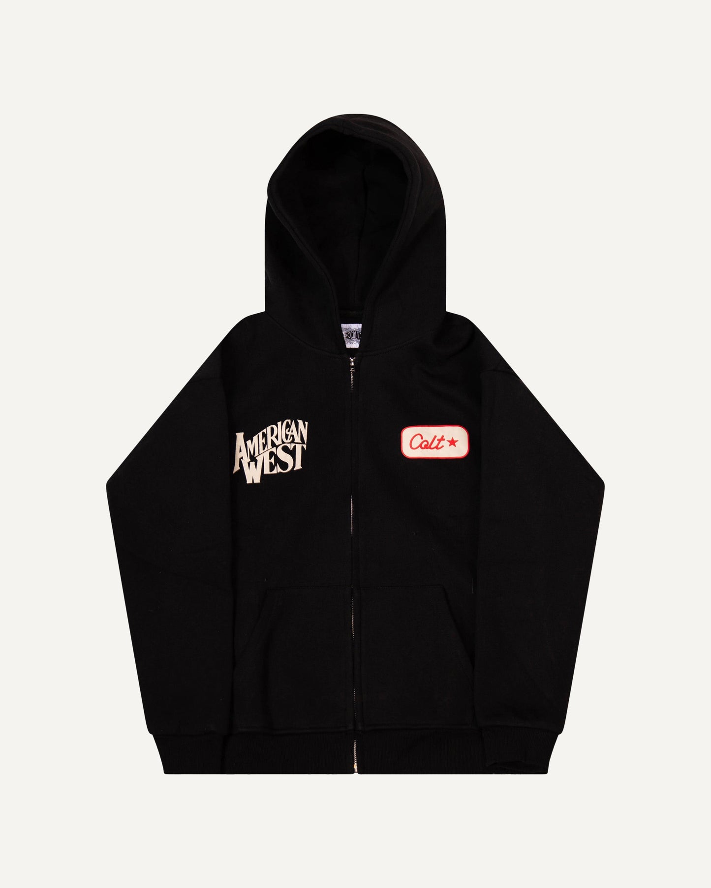 American West Zip Up Hoodie