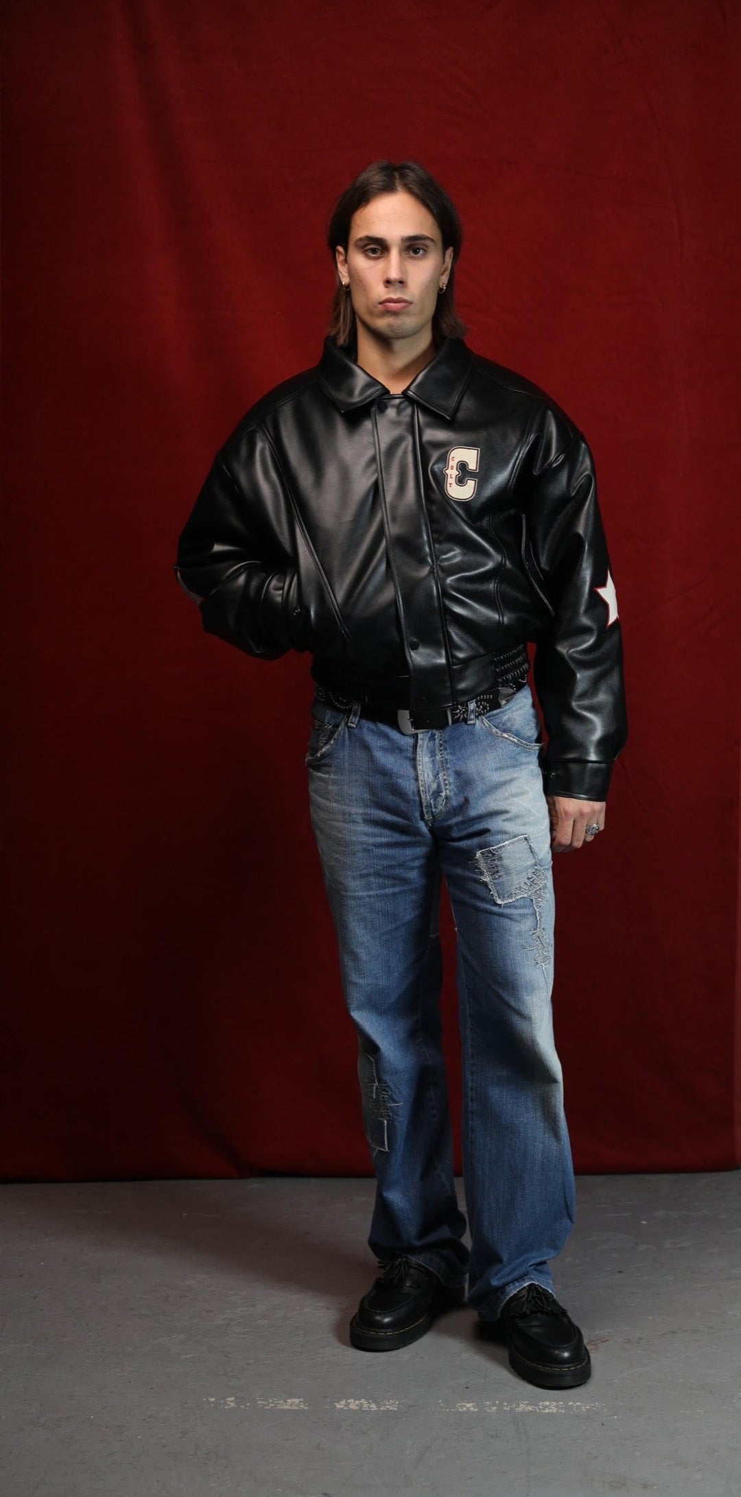 Varsity Leather Stadium Jacket