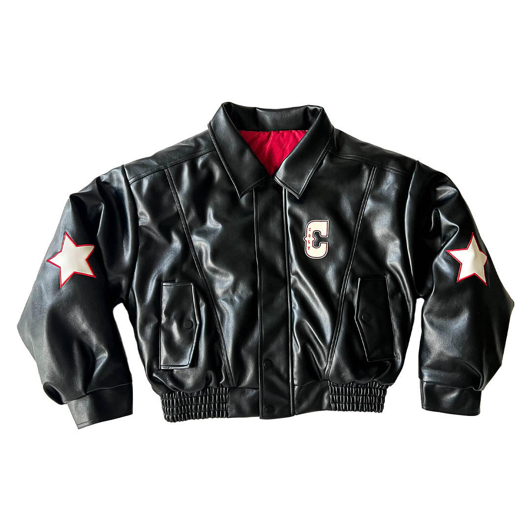 Varsity Leather Stadium Jacket