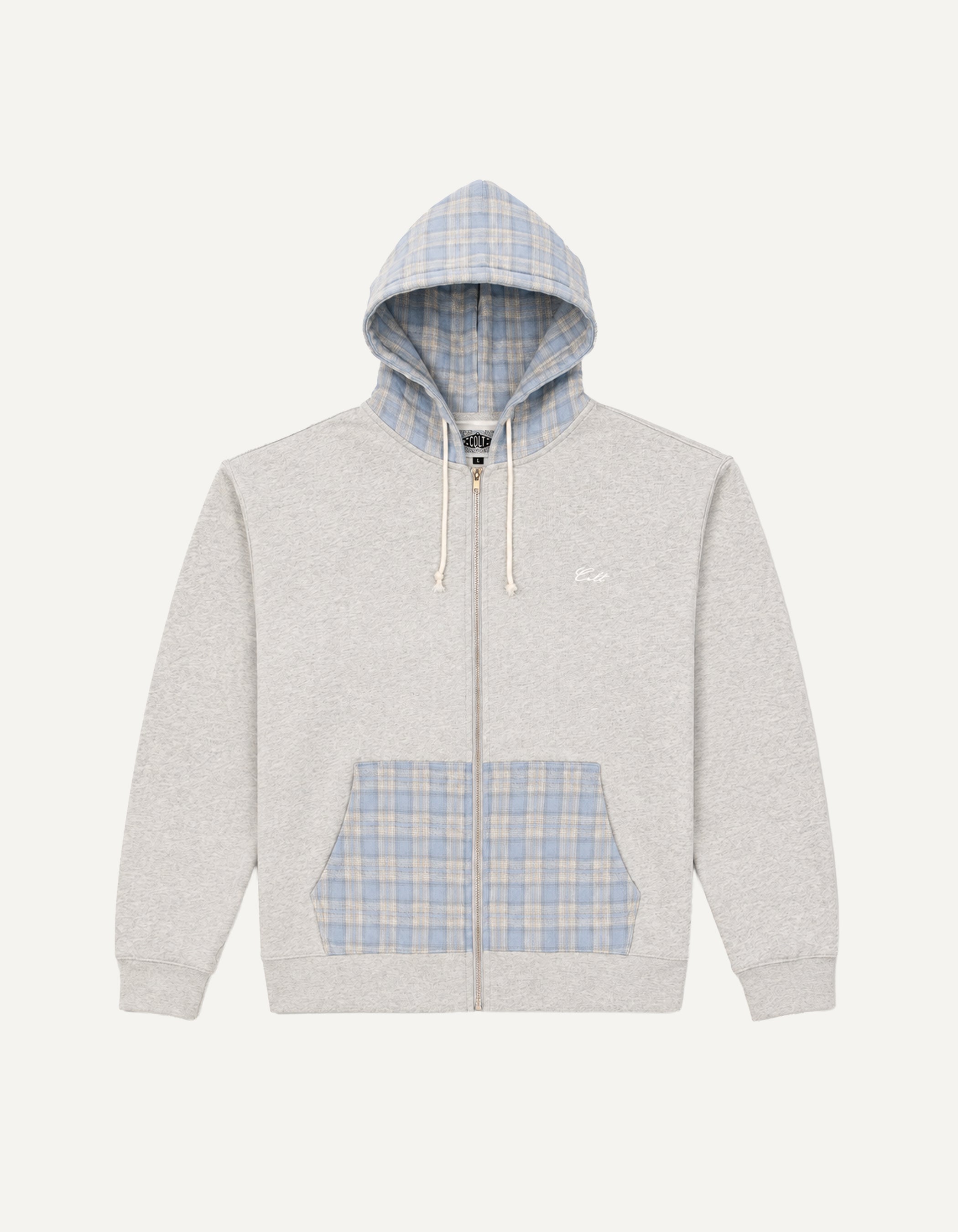Picnic Plaid Zip Up