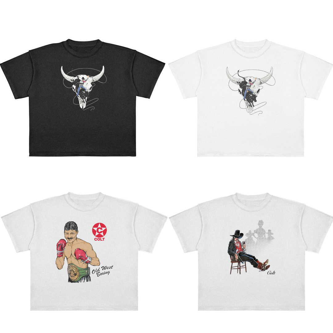 4 Pack of Drop 2 Tees