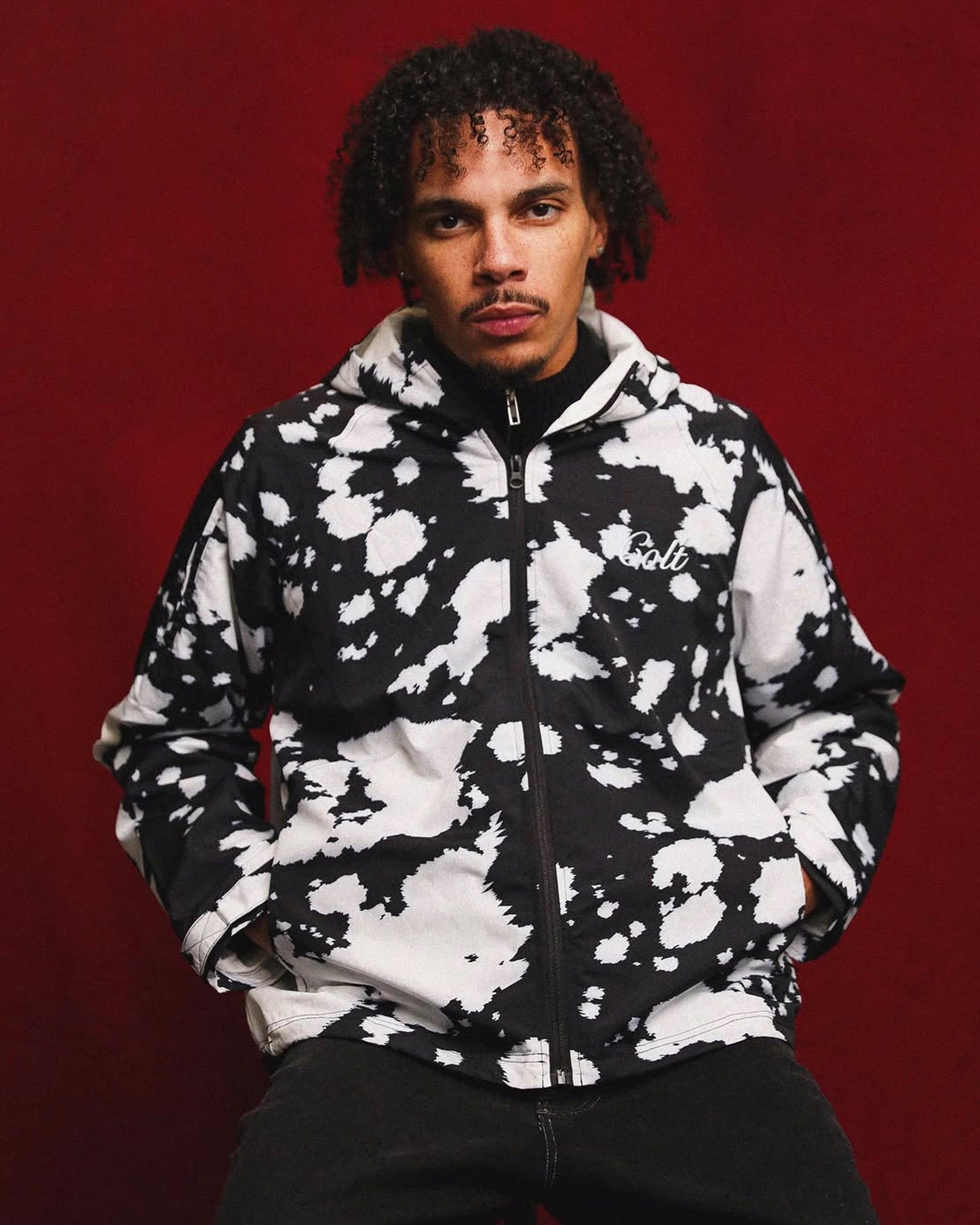 Bleach Camo Waterproof Jacket